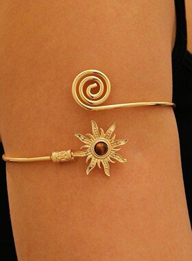 欧美跨境新款手饰armcuff质感