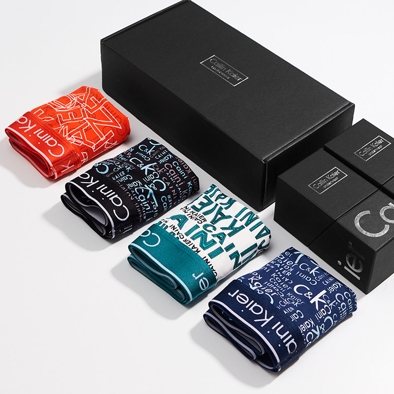 cainikaier 4条ck81男士内裤 彩泥楷尔内裤