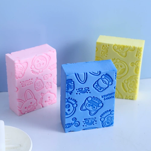 Гигиеническая детская губка для ванны для купания, мягкое банное полотенце