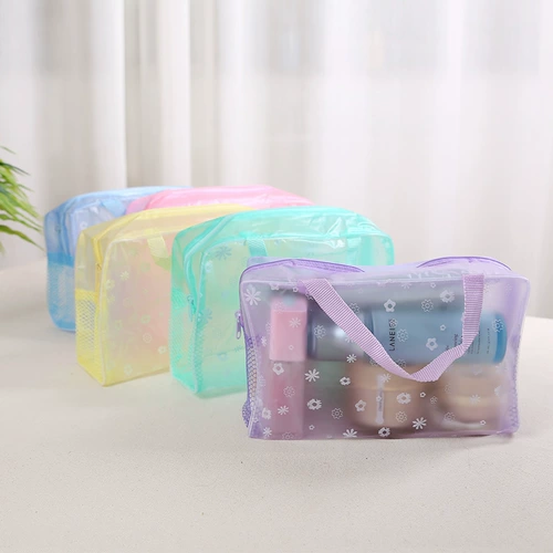 Вместительная и большая косметичка, портативная прозрачная сумка через плечо для путешествий, система хранения, комплект