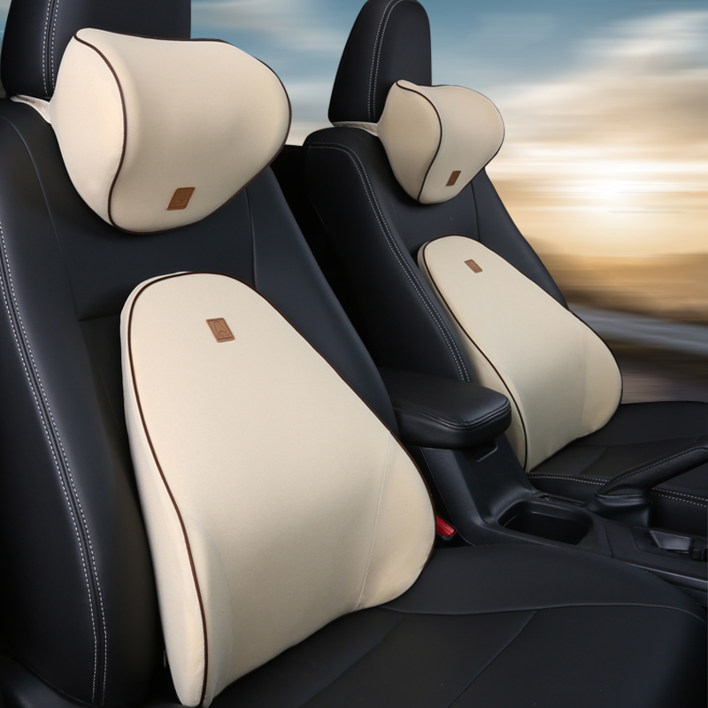 雪铁龙C4L世嘉C3 XR C5 C6汽车头枕护颈枕一对车用靠枕腰靠垫用品 - 图2