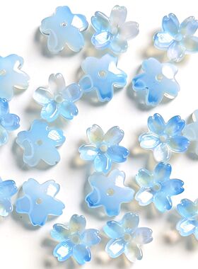 樱花小饰品10mm琉璃花瓣