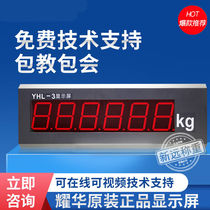 YHL3 display ground pound display car balanced large screen XK3190A9YHL8 inch