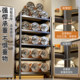 Kitchen gap storage rack removable floor-to-ceiling oven microwave oven multi-layer storage rack household multi-functional storage rack