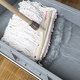 Mobile mop rack floor-standing broom broom hanger