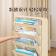 Deskside bookshelf for student classrooms, desk storage rack, school desk side storage hanging book bag, junior high school student desktop book organizer, multifunctional book stand next to the table, book artifact book box