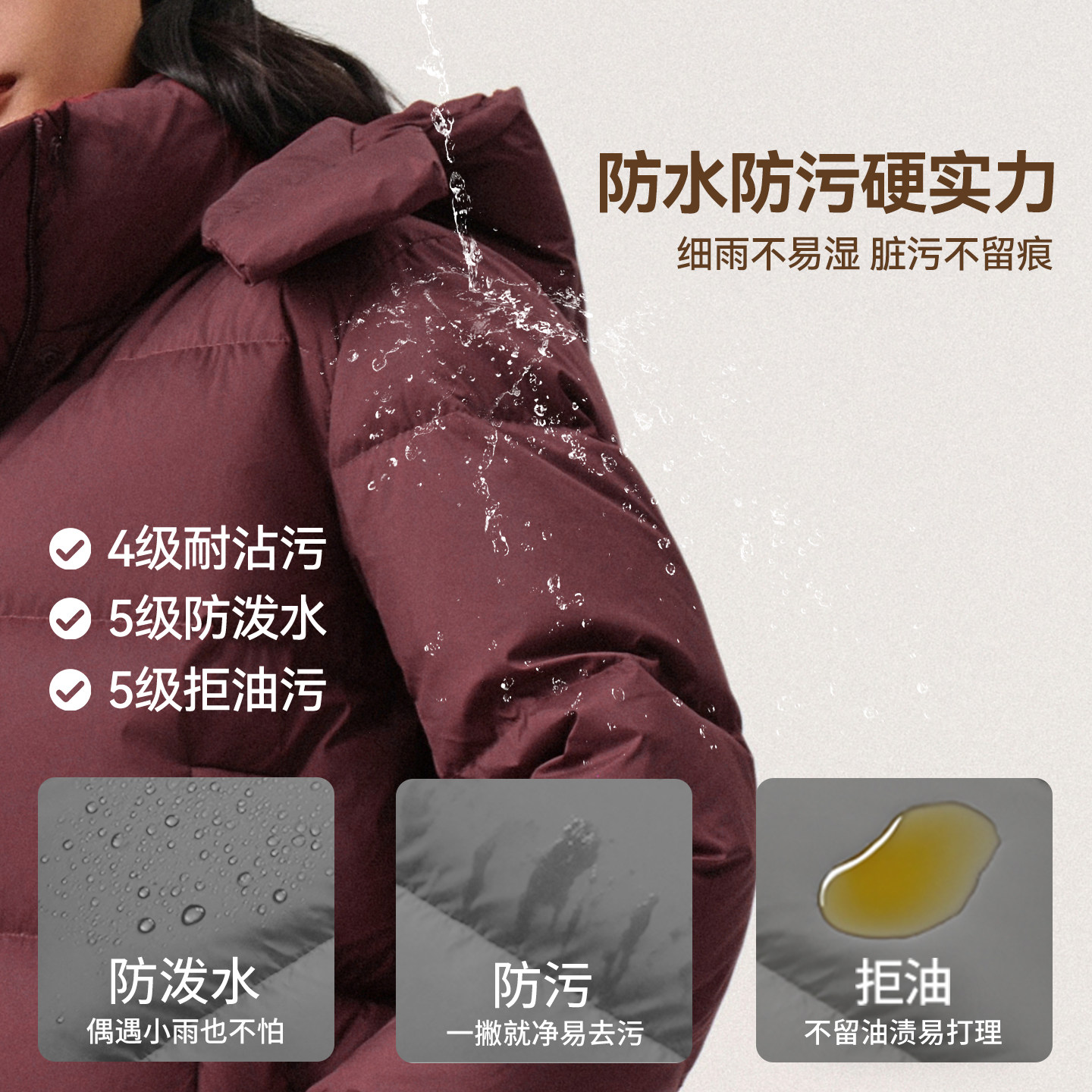 SW速惟运动羽绒服女冬季连帽加厚保暖外套户外短款防风白鸭绒夹克,淘宝优惠券,粉丝福利购,淘宝优惠卷