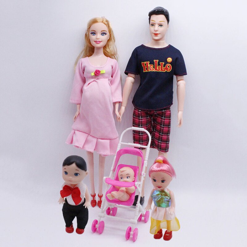 女孩俏芭妃婚纱芭比娃娃男儿童玩具 希阔母婴娃娃/配件