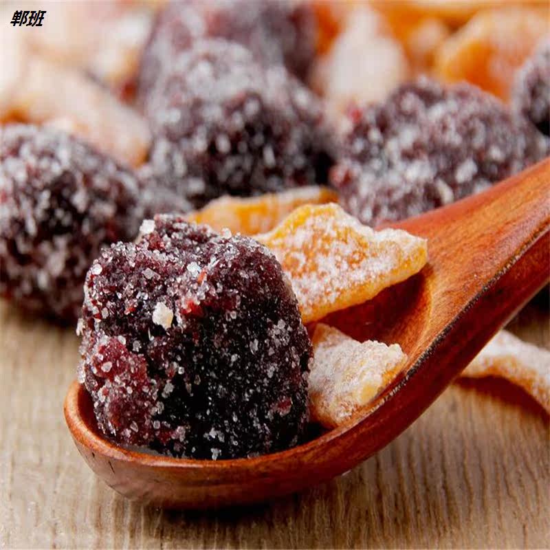 九制陈皮冰糖500g罐休闲甜蜜杨梅干 郸班食品梅类制品