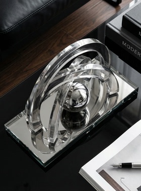 现代轻奢透明亚克力艺术摆件