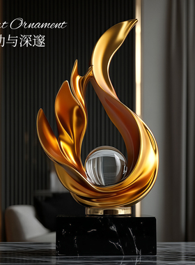 轻奢高档酒柜装饰高级感小众摆件