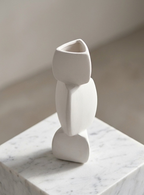 简约奶油风白色DIY材料包摆件