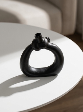 简约镂空花瓶摆件创意家居装饰