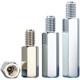 Iron hexagonal studs instead of copper columns