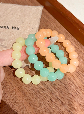 中式ins甜美手串绕指柔简约百搭