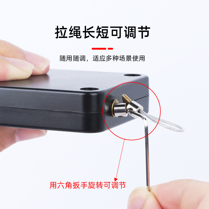 隐形弹簧合页关闭器免打孔推拉门缓冲关门闭门器自动家用关门器