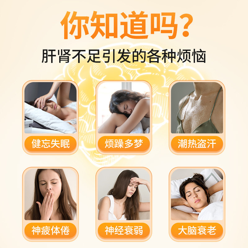 万年青脑力宝丸100丸3盒装多梦 万年青安神补脑