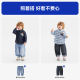 Qiqi Bear Baby Denim ເສື້ອ Plaid ພາກຮຽນ spring