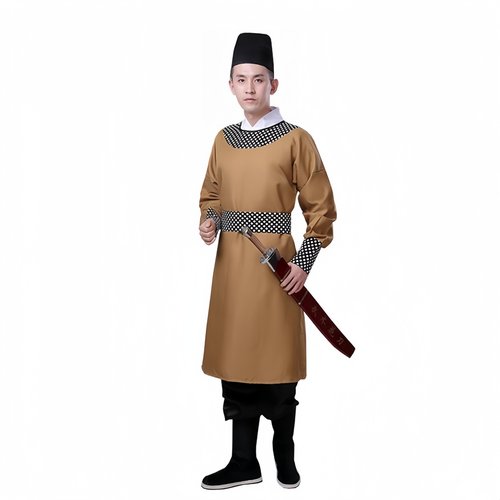 炎蔻古装成人御前侍卫明朝官兵差轿夫捕快衙役衙门服宋朝演出服饰 - 图3