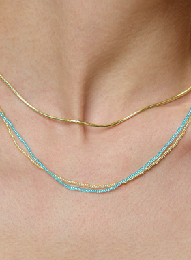 joystone穆拉诺琉璃项链高级感女