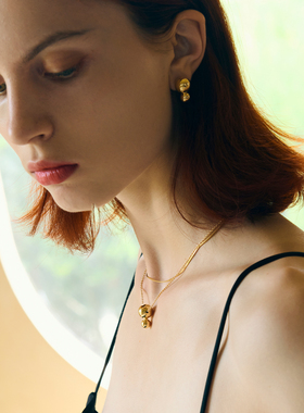 joystone意大利小众设计项链气质