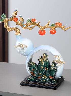 轻奢高档客厅装饰摆件