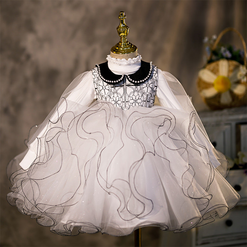 女童周岁礼服女宝宝生日公主裙小女孩花童婚纱裙小女孩party裙子,淘宝优惠券,粉丝福利购,淘宝优惠卷