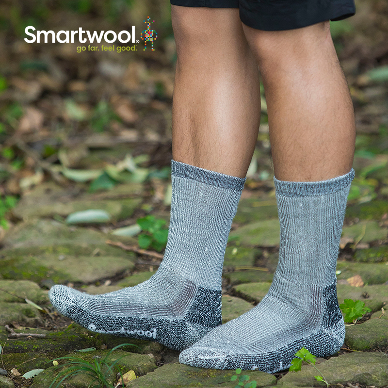 新品Smartwool经典徒步增强减震中筒袜美羊毛袜SW袜保暖徒步3100 - 图0