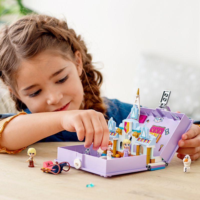 LEGO乐高积木女孩子系列迪士尼安娜艾莎公主城堡女生玩具2023新款 - 图2