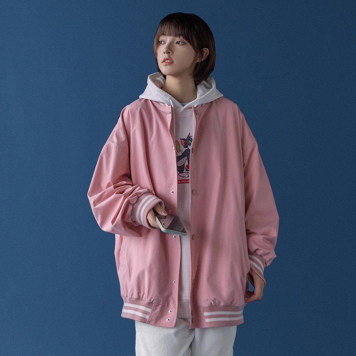 棒球服春秋季短款ins潮美式夹克 瑞帝驰短外套