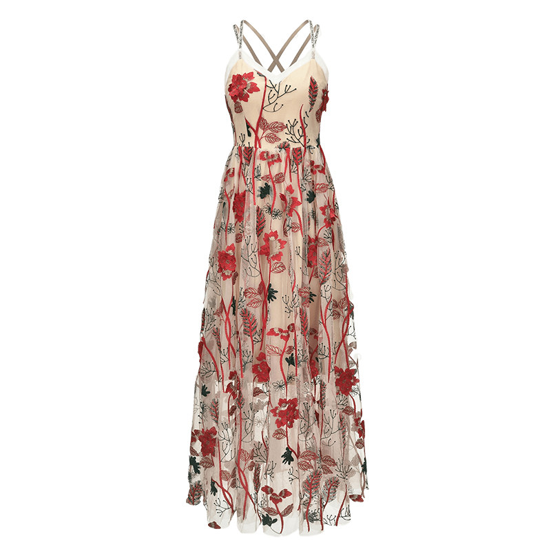 岛歌夫人巴厘岛度假海边露背沙滩裙 岛歌夫人连衣裙