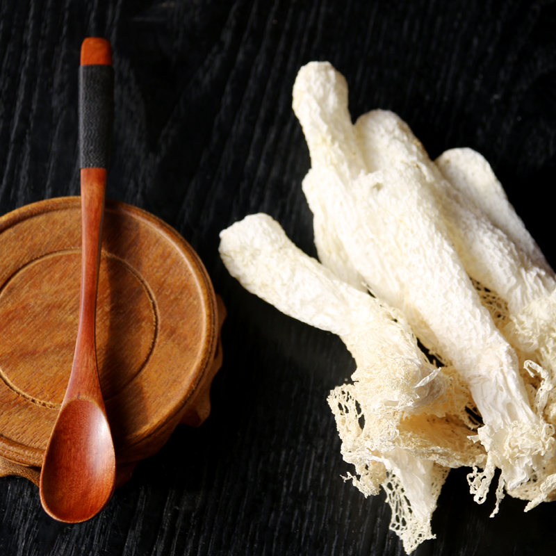 绿品安竹荪干货50g特野生无硫竹笙食用菌菇特产煲汤食材23年新货