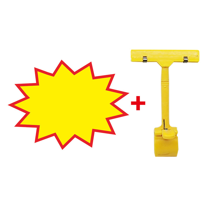 大号爆炸贴100张POP广告纸商品促销标签标价签价格牌惊爆价创意超市爆炸贴药店价新款网红创意手写格牌签贴纸