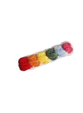 小清新手工钩织发夹30
