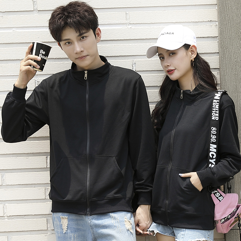 团体班服卫衣定制印logo薄款袖3 卓希恩卫衣