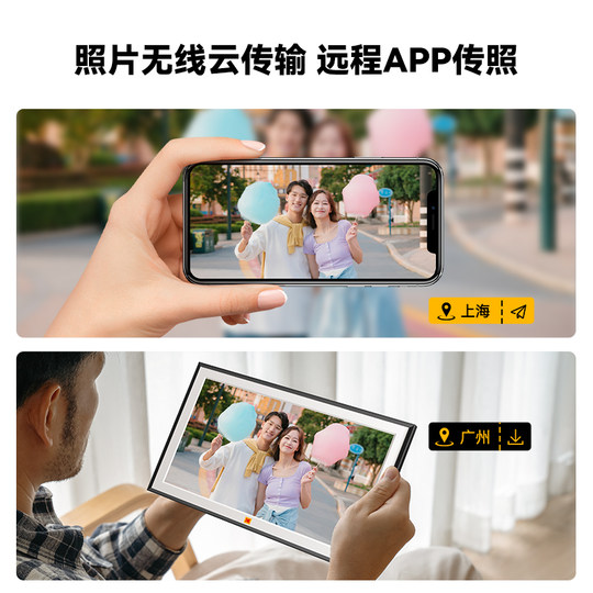 KODAK Kodak 15.6-inch digital photo frame high-definition electronic photo album table touch screen smart photo video display home wall-mounted large-size player parents holiday gifts