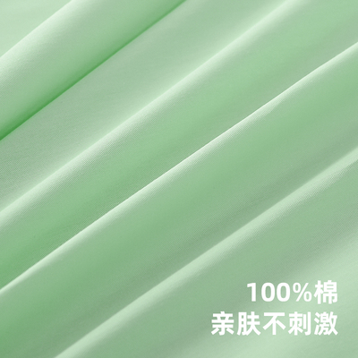 全棉刺绣床笠纯棉床笠三件套