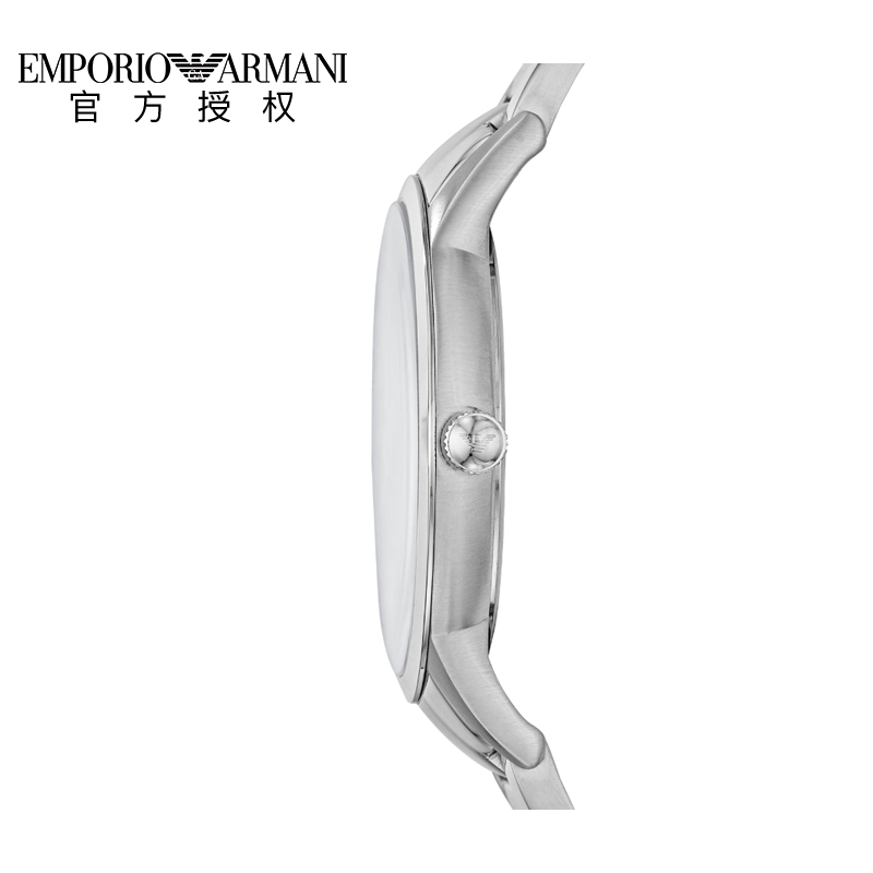 Emporio Armani阿玛尼手表男 商务休闲钢带石英男表AR11182