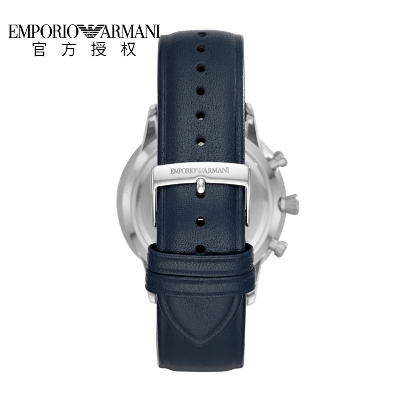 Emporio Armani阿玛尼手表男 新品休闲时尚商务皮带男表AR11226