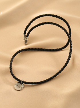 小众花迹编织冷淡风设计学生手饰