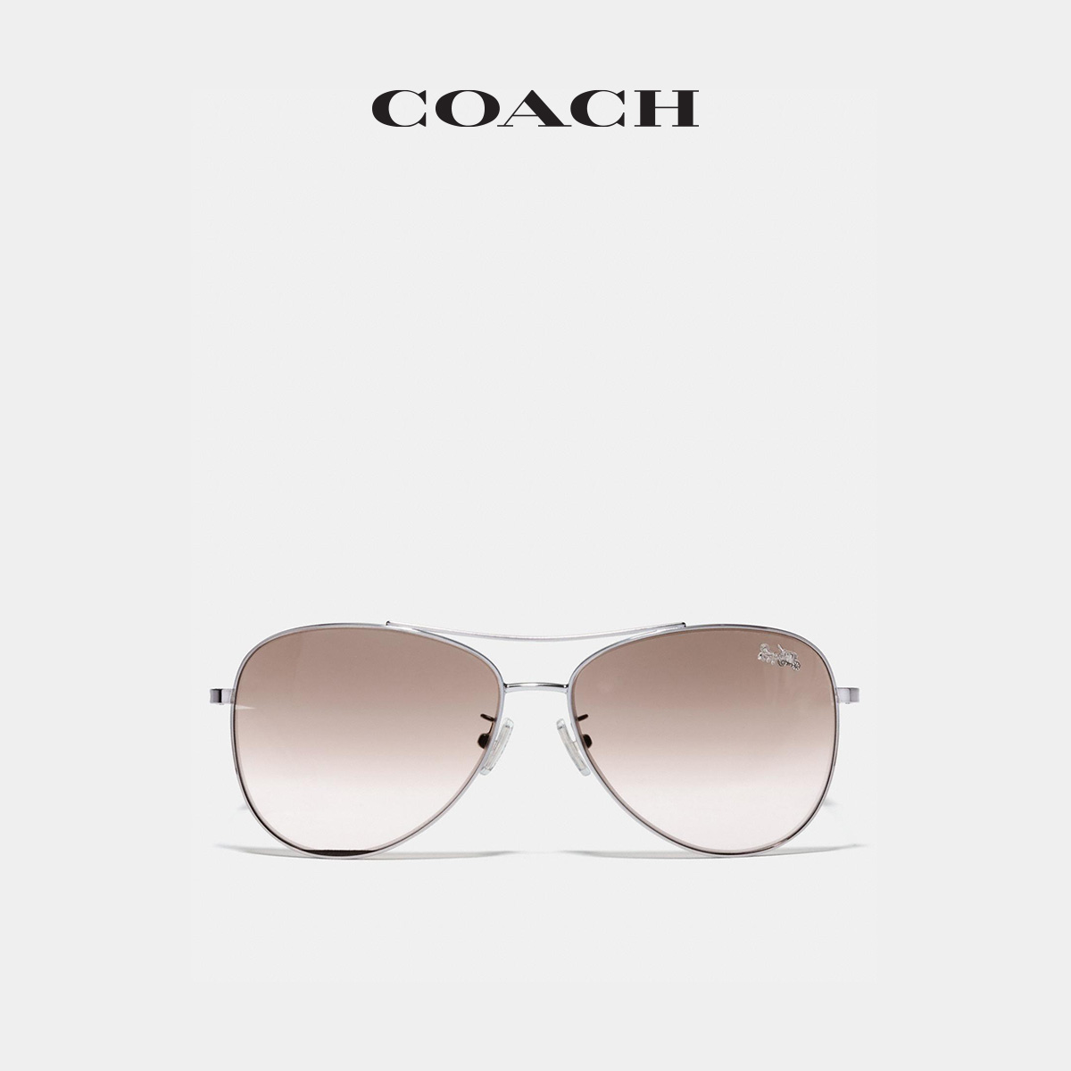 COACH 女士经典潮流时尚新款飞行毡太阳眼镜墨镜 蔻驰 COACH 女士经典潮流时尚新款飞行毡太阳眼镜墨镜 蔻驰
