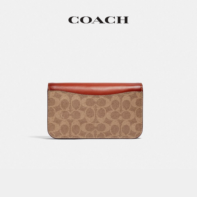 COACH/蔻驰女士经典标志帆布HAYDEN斜挎包复古老花通勤-图2