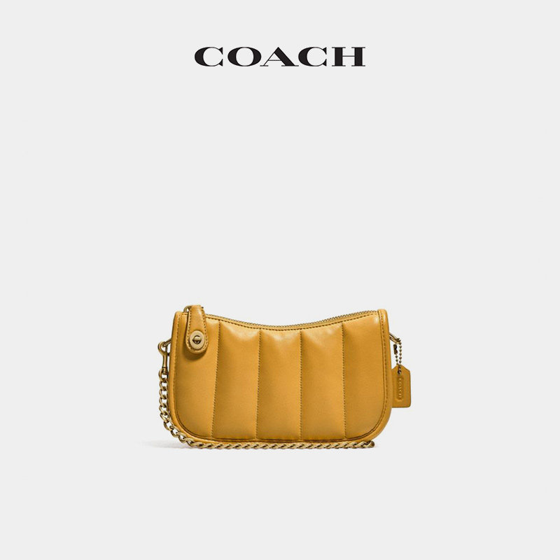 【立即预定】coach /蔻驰绗缝麻将包 COACH蔻驰女士包袋
