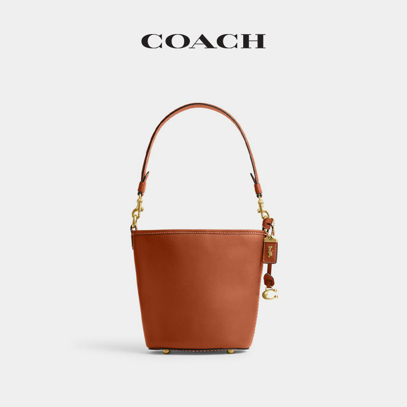 COACH/蔻驰女士编织细节DAKOTA 16号水桶包-图0