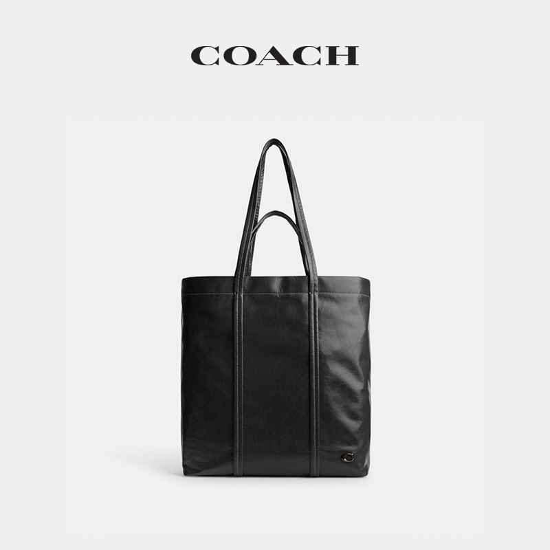 【新品】COACH/蔻驰男士HALL托特包-图1