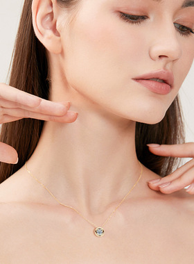 小众轻奢纯银925简约大牌平替D色莫桑石吊坠手链