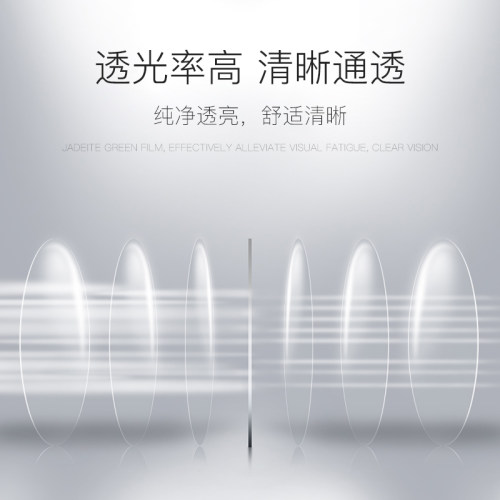 内渐进多焦点近视镜片平光老花抗疲劳镜片远近两用渐进镜片变色片 - 图1