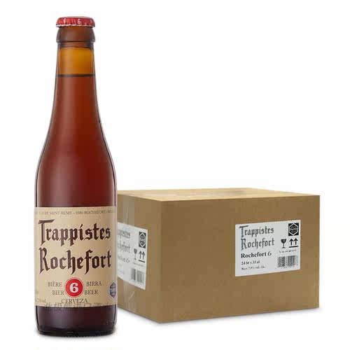 整箱罗斯福6号啤酒Rochefort六号330ml24瓶比利时修道院精酿箱装 - 图3