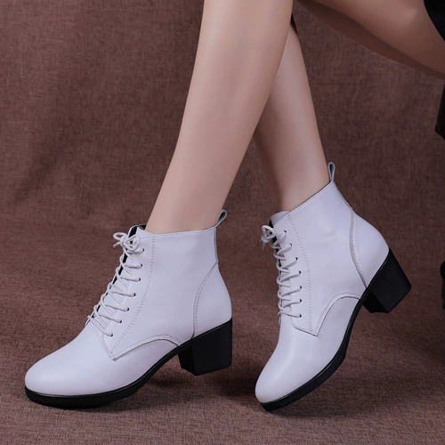 Обувь, туфли, танцующие ботинки, из натуральной кожи, мягкая подошва, тренд сезона