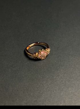Vintage古著【Suhhollk】戒指.玫瑰金